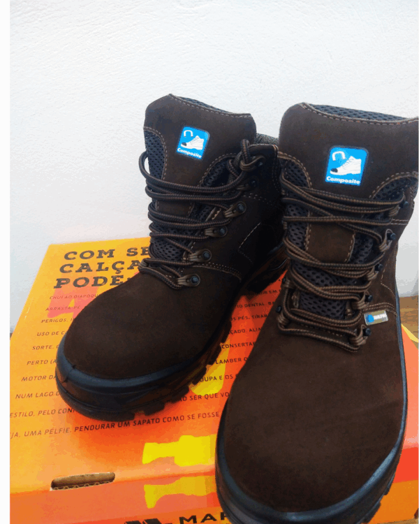 BOTAS NOBUCK CAFÉ MARLUVAS - Imagem 4